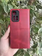 Красный чехол книжка elitcase для Xiaomi Redmi Note 11 Pro+ 5G MediaTek Dimensity 920