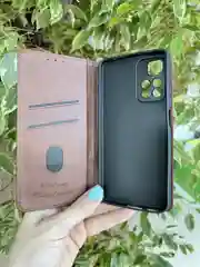 Тёмно-коричневый чехол книжка elitcase для Xiaomi Redmi Note 11 Pro+ 5G MediaTek Dimensity 920