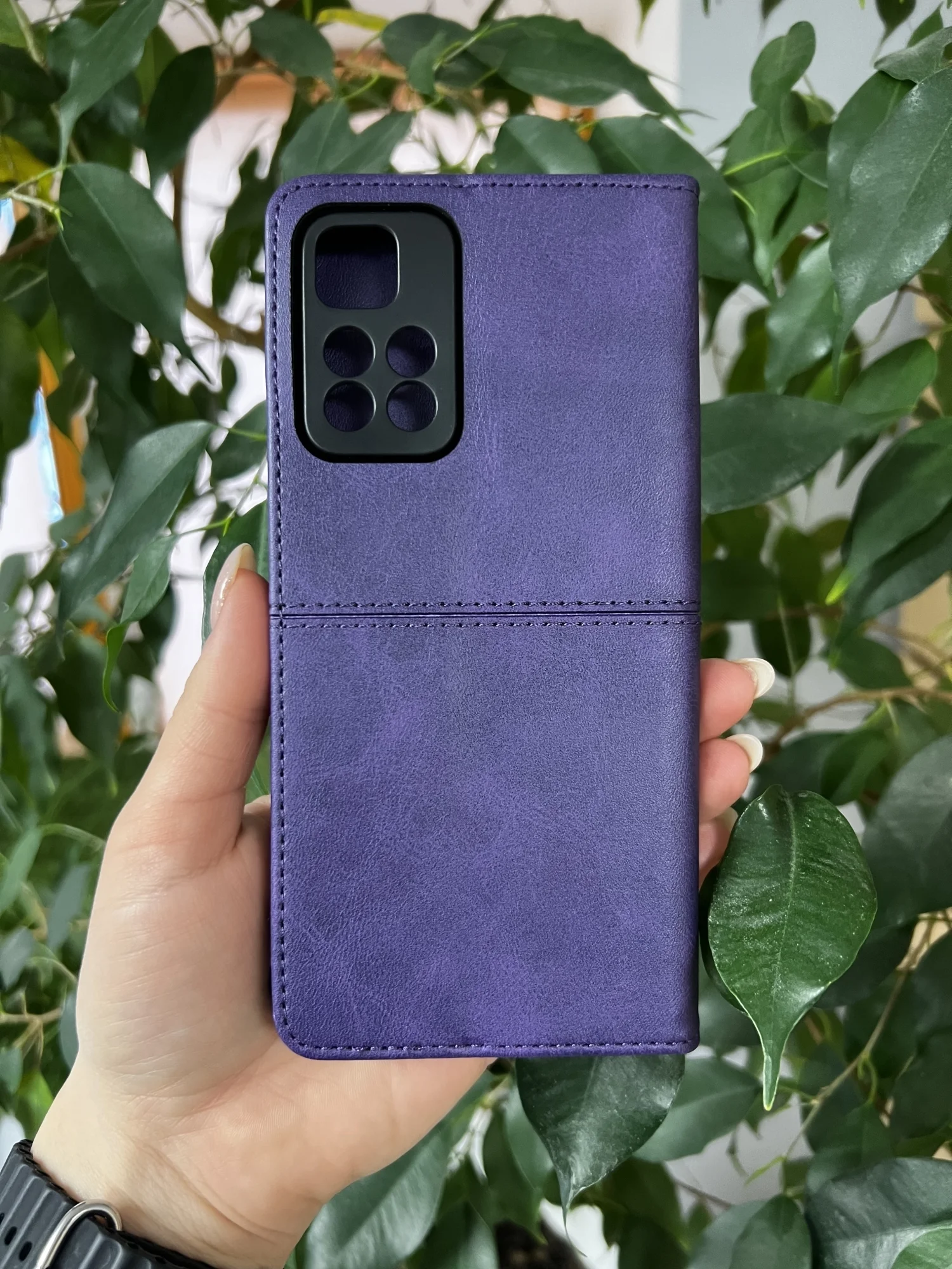 Фиолетовый чехол книжка elitcase для Xiaomi Redmi Note 11 Pro+ 5G MediaTek Dimensity 920