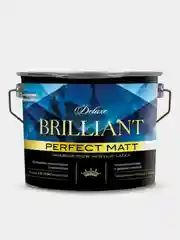 Белый parade DELUXE Brilliant Perfect Matt, краска акриловая, интерьерная, белая, 2,7л
