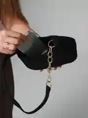 Черный сумка женская, базовая