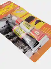 Черный клей двухкомпонентный эпоксидный, моментальный, бытовой/ клей универсальный