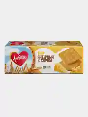 Крекер ЛЮБЯТОВО "Янтарный с сыром", 204 г