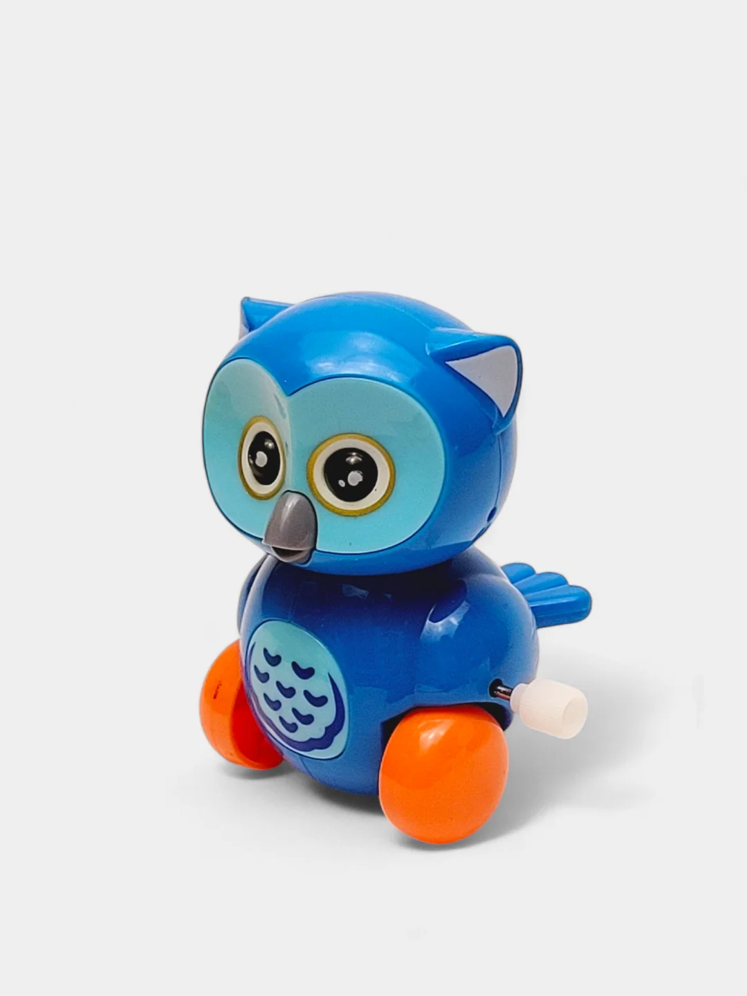 Заводная игрушка "Сова" с крутящийся головой и хвостом/ Игрушка на заводку для ребенка