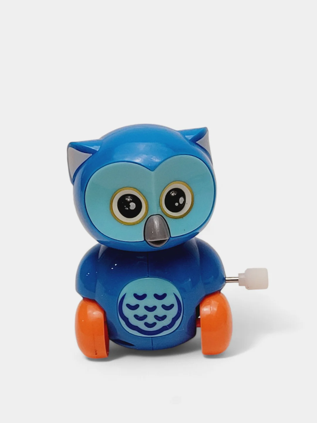 Заводная игрушка "Сова" с крутящийся головой и хвостом/ Игрушка на заводку для ребенка