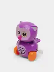Заводная игрушка "Сова" с крутящийся головой и хвостом/ Игрушка на заводку для ребенка