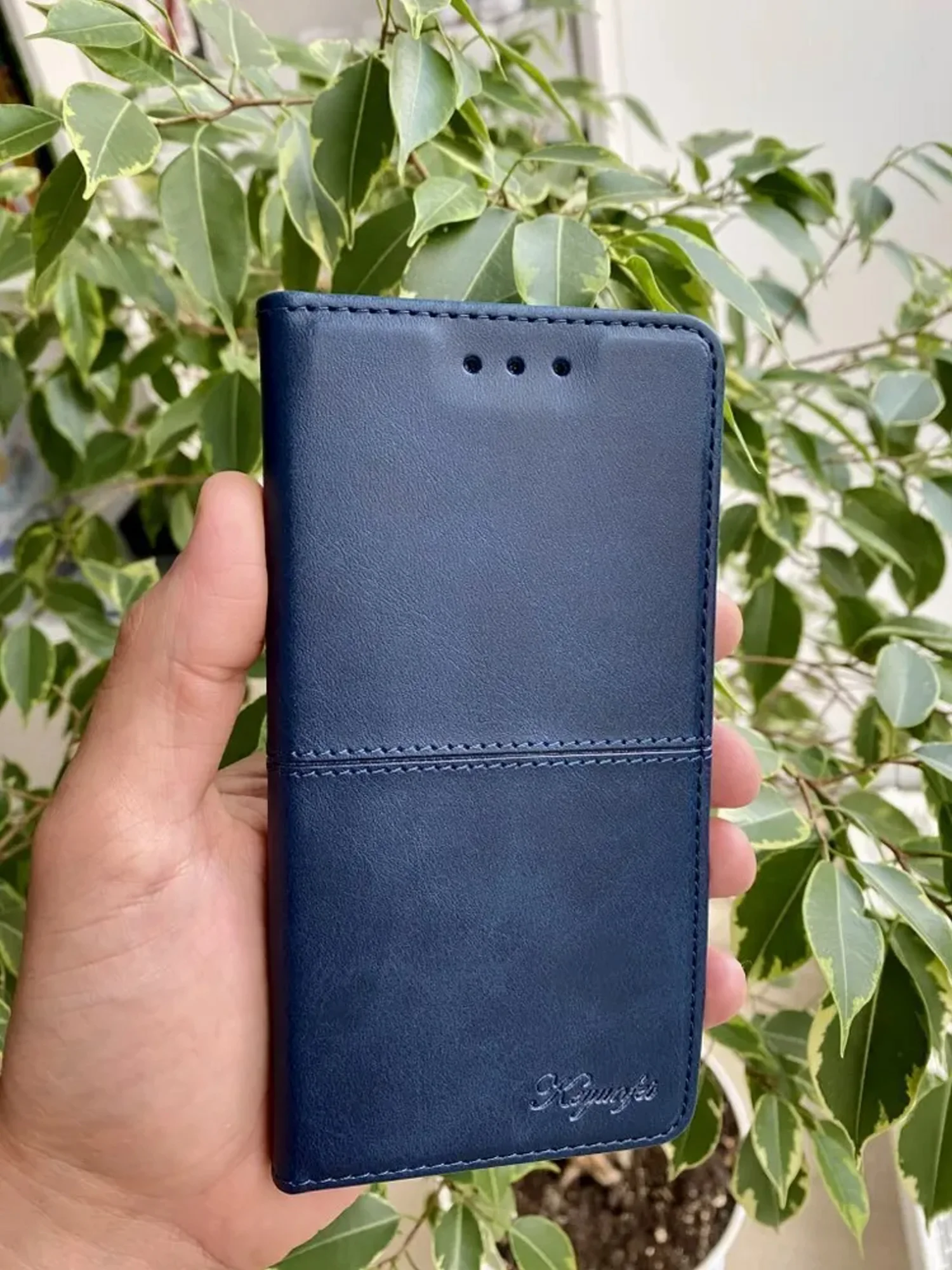 Синий чехол книжка elitcase для Xiaomi Redmi Note 10 Pro 4G / Редми Нот 10 Про