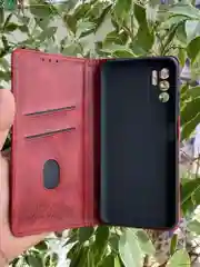 Красный чехол книжка elitcase для Xiaomi Redmi Note 10 5G и Poco M3 Pro и Redmi Note 10T
