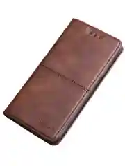 Тёмно-коричневый чехол книжка elitcase для Xiaomi Redmi Note 10 5G и Poco M3 Pro и Redmi Note 10T