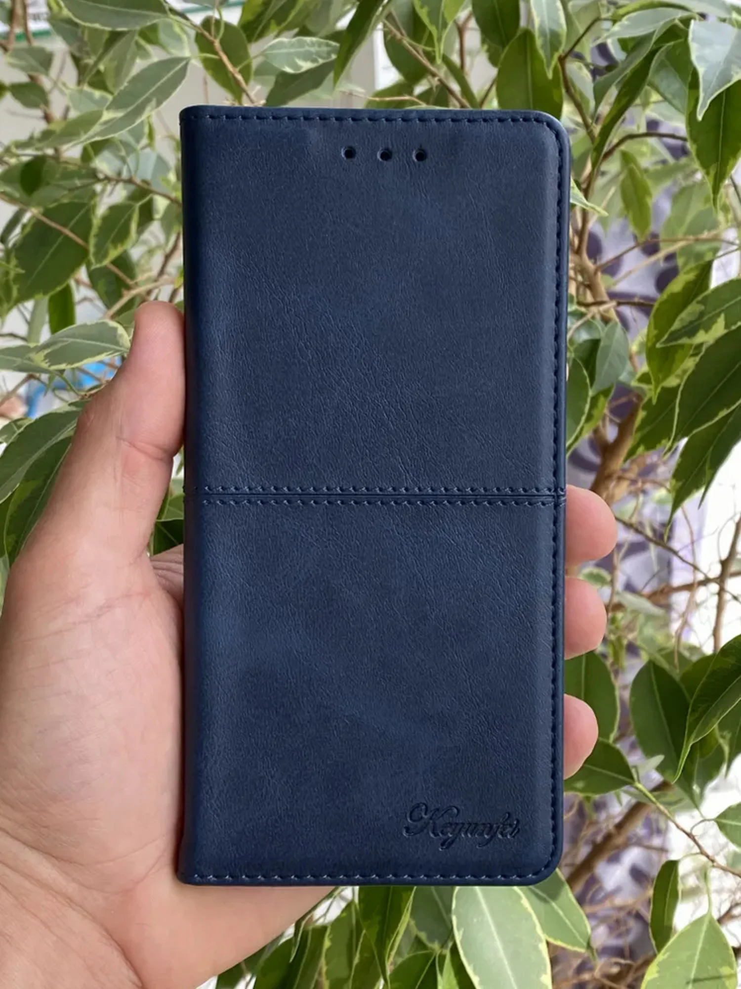 Синий чехол книжка elitcase для Xiaomi Redmi Note 10 5G и Poco M3 Pro и Redmi Note 10T