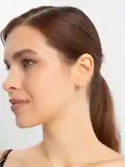 Золотой серьги женские кольца, серьги конго