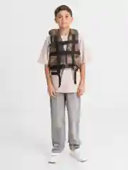 Зеленый спасательный жилет, детский, до 30-40 кг
