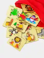 Мульти-игра 5 в 1 "Веселые зверята"