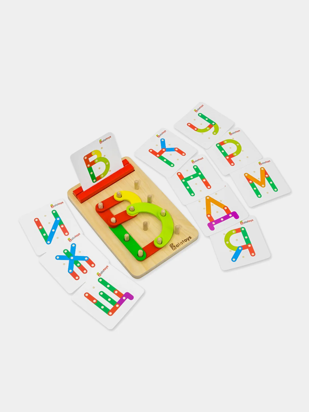 Развивающая игра "Головоломка", логический геоборд