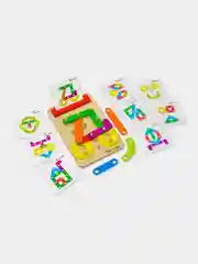Развивающая игра "Головоломка", логический геоборд