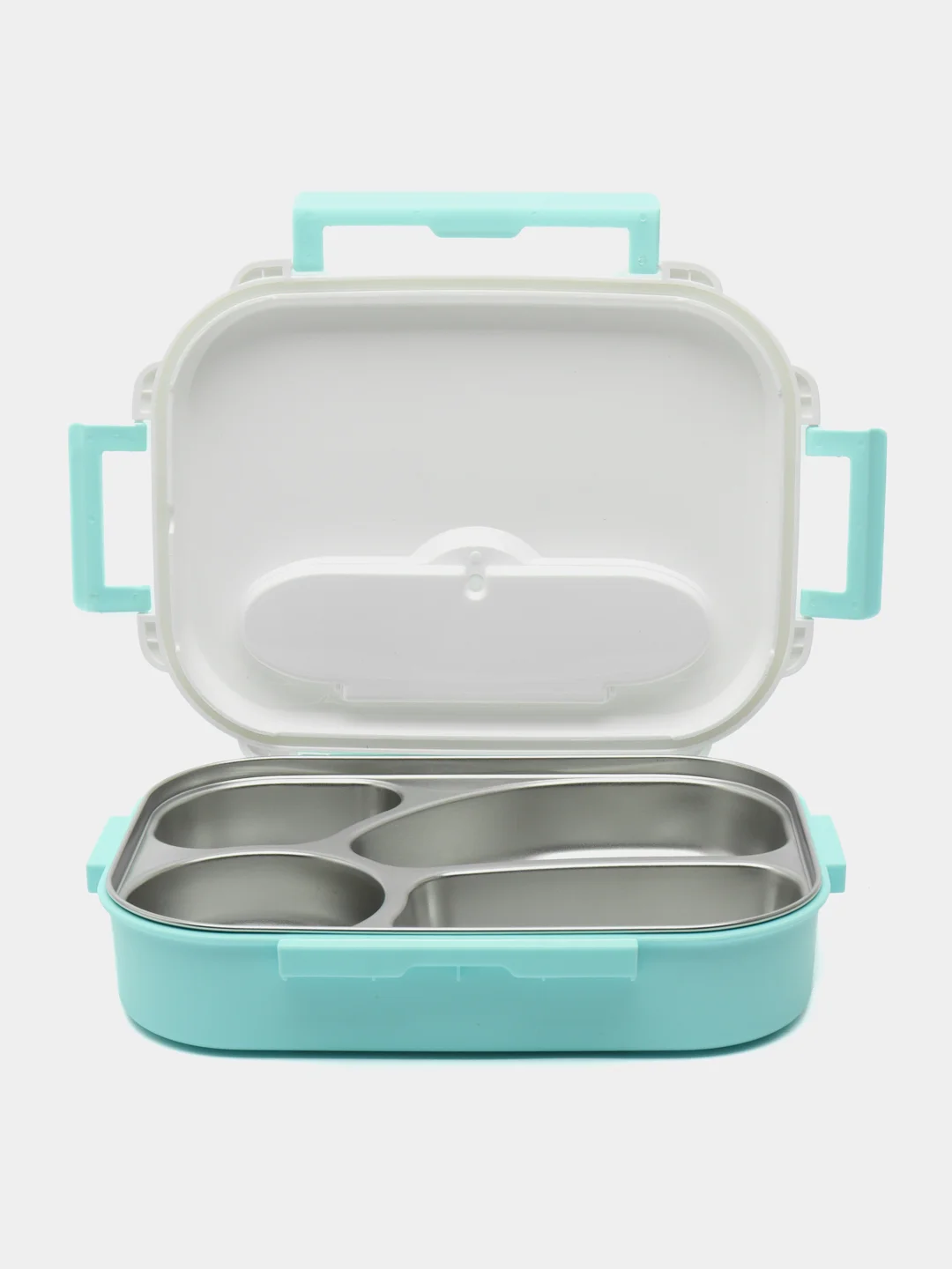 Голубой ланч-бокс Stainless Steel Lunch Box 304