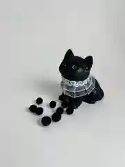 Черный сквиш котик кошечка антистресс тянучка