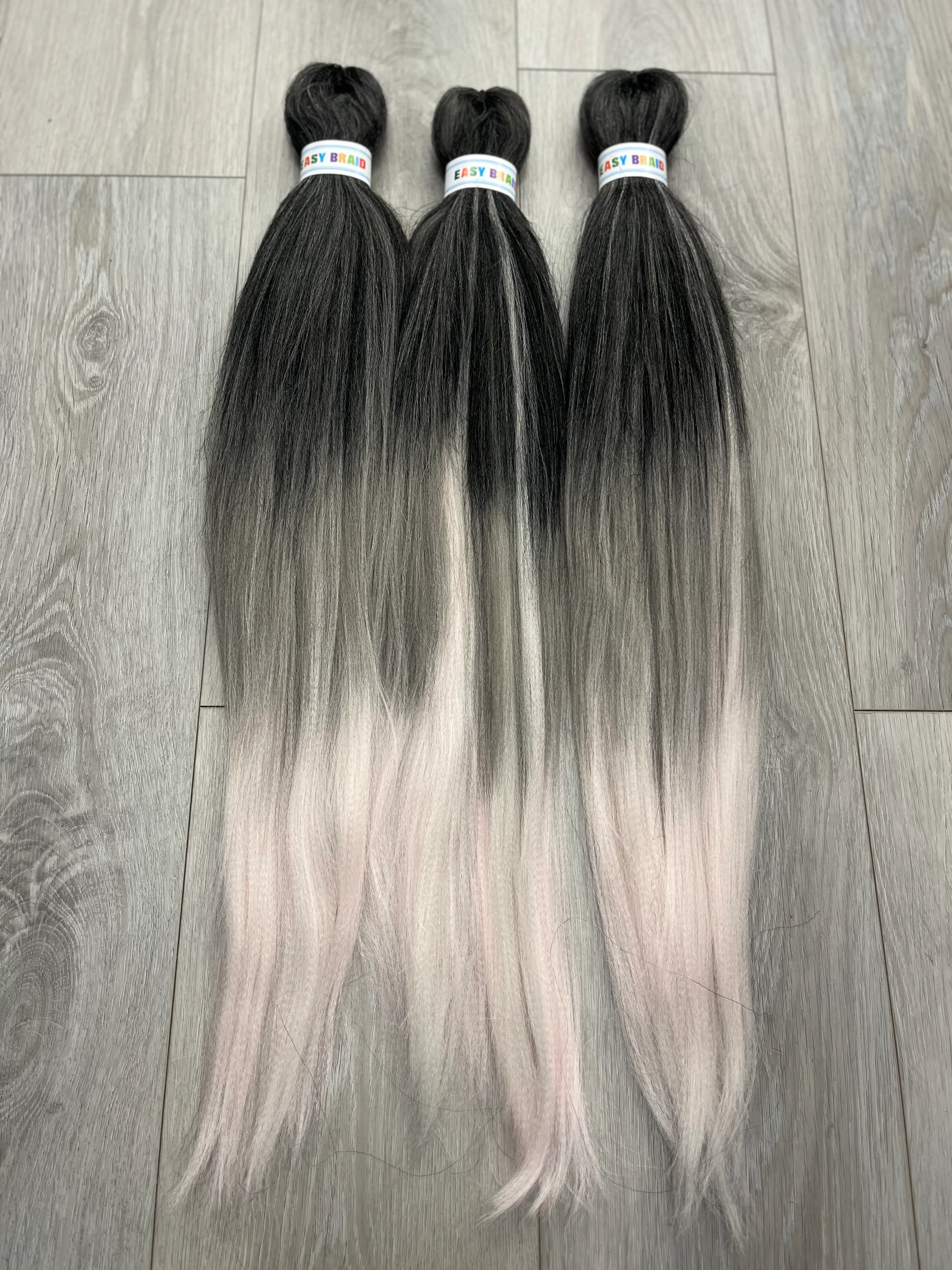 Лайм канекалон Easy Braids, для афрокосичек и дредов