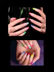 Ледяной верхние формы для наращивания ногтей