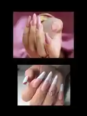 Белый верхние формы для наращивания ногтей