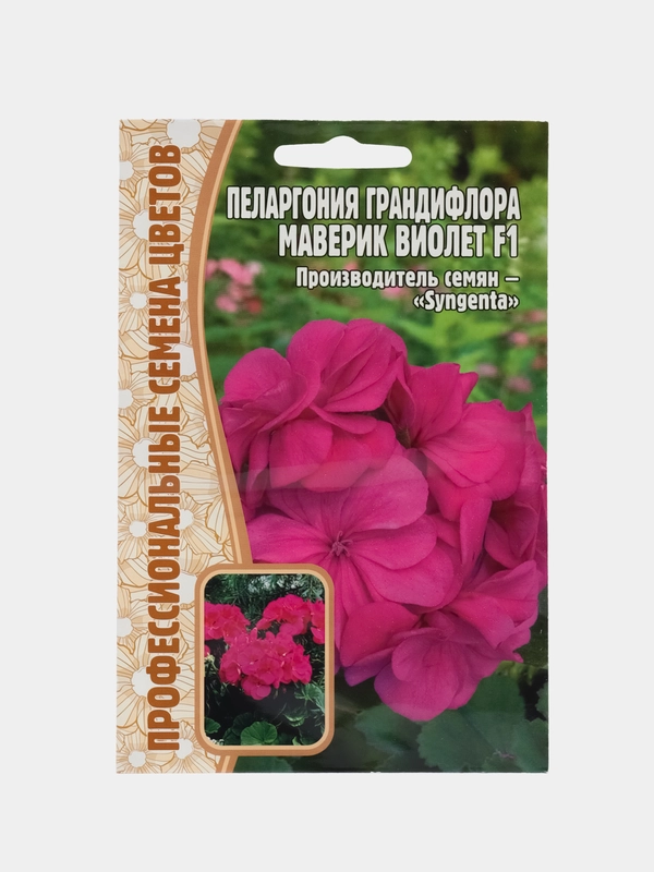 Пеларгония Maverick Violet F1 (семена,цветы)