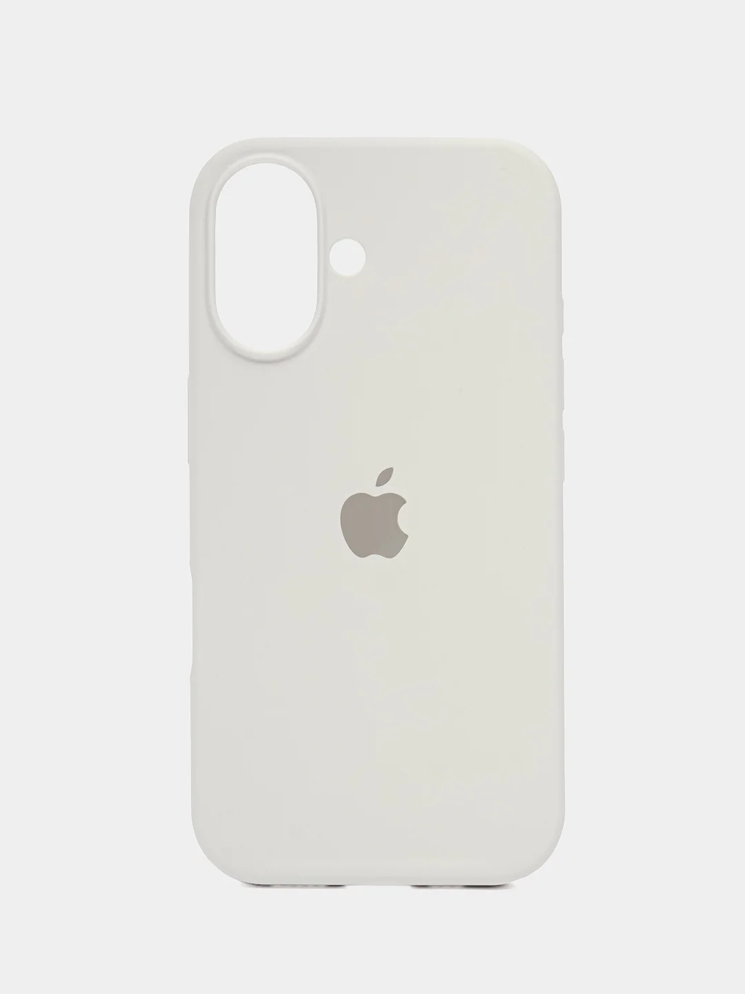 Белый чехол Silicone Case для Apple iPhone 16 / 16Plus / 16Pro / 16ProMax