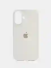 Белый чехол Silicone Case для Apple iPhone 16 / 16Plus / 16Pro / 16ProMax