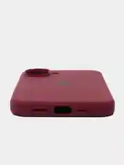 Бордовый чехол Silicone Case для Apple iPhone 16 / 16Plus / 16Pro / 16ProMax