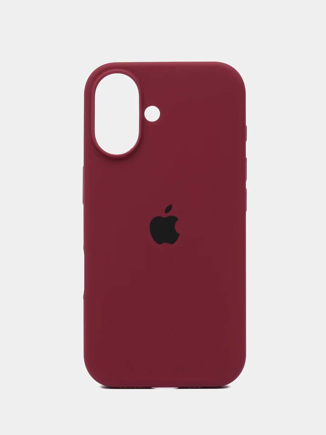 Бордовый чехол Silicone Case для Apple iPhone 16 / 16Plus / 16Pro / 16ProMax
