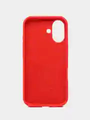 Красный чехол Silicone Case для Apple iPhone 16 / 16Plus / 16Pro / 16ProMax