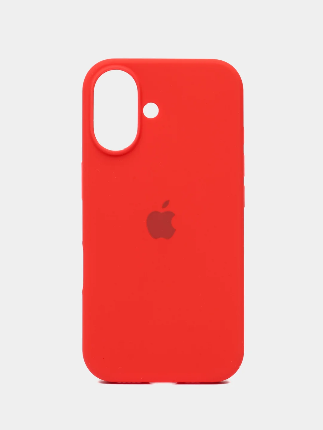 Красный чехол Silicone Case для Apple iPhone 16 / 16Plus / 16Pro / 16ProMax