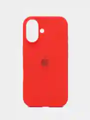 Красный чехол Silicone Case для Apple iPhone 16 / 16Plus / 16Pro / 16ProMax