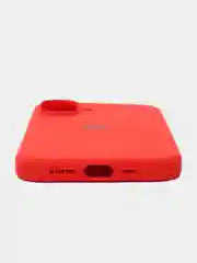 Красный чехол Silicone Case для Apple iPhone 16 / 16Plus / 16Pro / 16ProMax