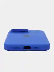 Синий чехол Silicone Case для Apple iPhone 16 / 16Plus / 16Pro / 16ProMax