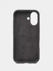 Угольный чехол Silicone Case для Apple iPhone 16 / 16Plus / 16Pro / 16ProMax