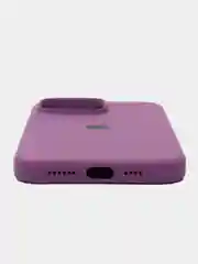 Фиолетовый чехол Silicone Case для Apple iPhone 16 / 16Plus / 16Pro / 16ProMax