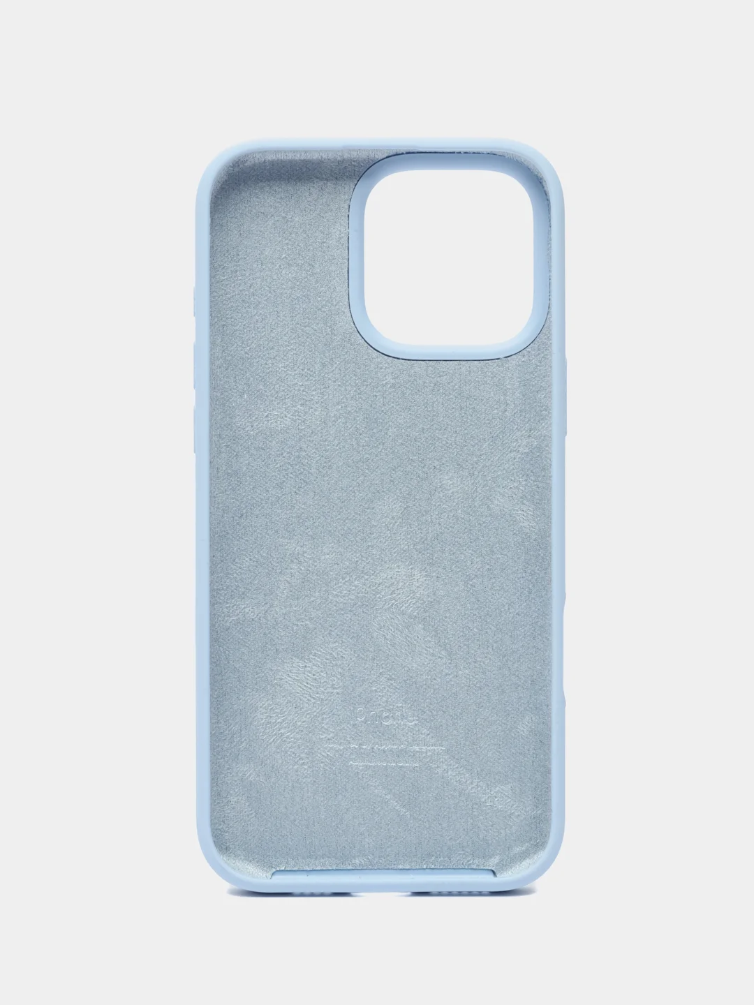 Небесно-голубой чехол Silicone Case для Apple iPhone 16 / 16Plus / 16Pro / 16ProMax