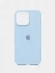 Небесно-голубой чехол Silicone Case для Apple iPhone 16 / 16Plus / 16Pro / 16ProMax