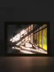 Белый ночник-картина "Комната"/ Светильник
