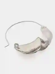 Белый серьги кольца