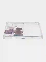 Сиреневый чехол на Samsung Galaxy Z Fold 6 /Самсунг Z Fold 6 прозрачный, с принтом, защита камеры