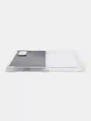 Черный чехол на Samsung Galaxy Z Fold 6 /Самсунг Z Fold 6 прозрачный, с принтом, защита камеры
