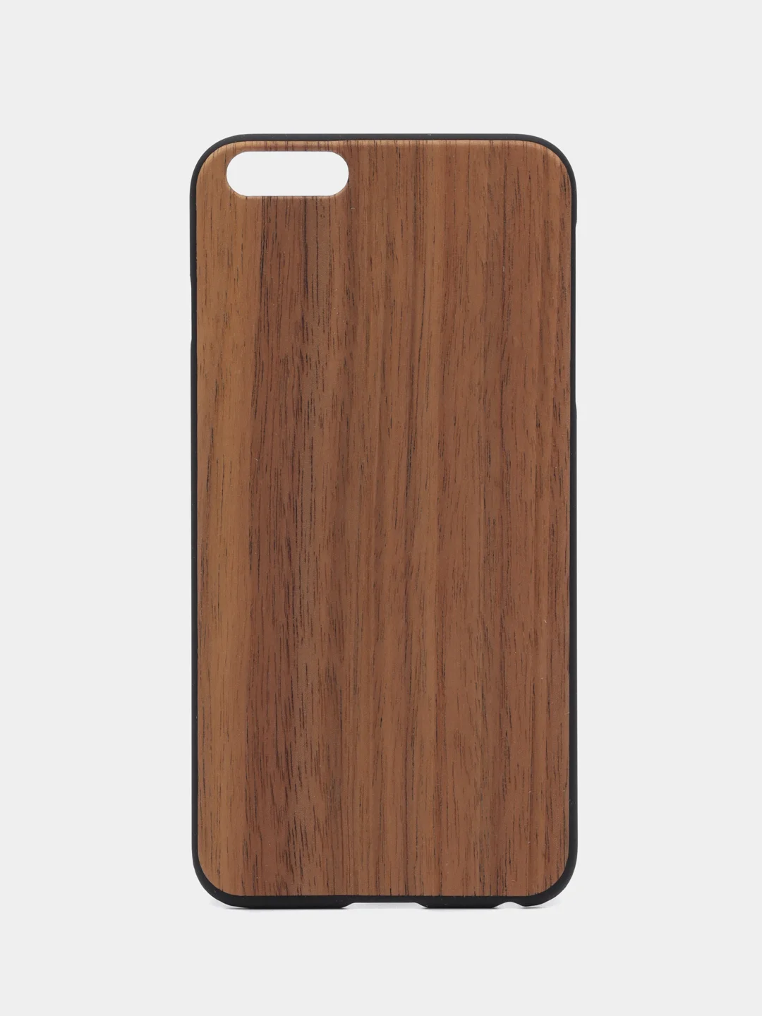 Желтый чехол с имитацией под Дерево, пластик. Iphone 6 Plus / 6S Plus / 6+ / 6S +