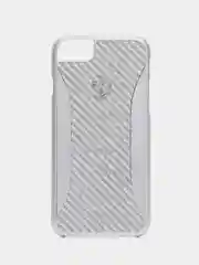 Серебряный чехол с принтом для iPhone 7 / 8