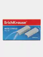 Скобы для канцелярского степлера ErichKrause №10 оцинкованные 1000 шт