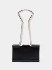 Зажимы для бумаг ErichKrause Classic, 25мм, черный (в коробке по 12 шт.)