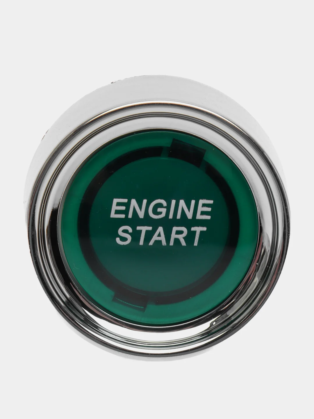 Зеленый кнопка старт-стоп start-stop на авто