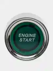 Зеленый кнопка старт-стоп start-stop на авто