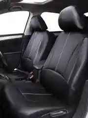 Серый чехлы на автомобильные сиденья универсальные из экокожи, авточехлы