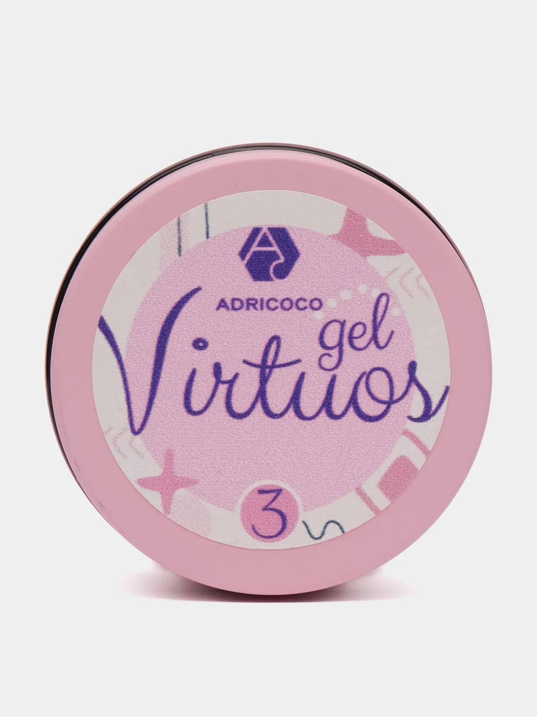 Жесткий гель для наращивания Adricoco Virtuos, 15 мл